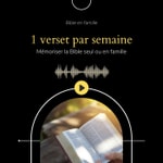 Logo of the podcast 1 verset par semaine Podcast 1 verset par semaine