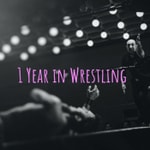 Logo of the podcast 1 Year in Wrestling Podcast 1 Year in Wrestling
