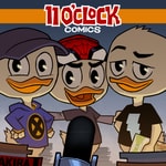 Logo of the podcast 11 O'Clock Comics Podcast