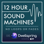 Logo of the podcast 12 Hour Sound Machines for Sleep (no loops or fades)