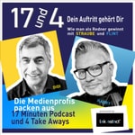 Logo of the podcast 17 und 4 - Dein Auftritt gehört Dir - Wie man als Redner gewinnt - mit STRAUBE und FLINT Podcast 17 und 4 - Dein Auftritt gehört Dir - Wie man als Redner gewinnt - mit STRAUBE und FLINT