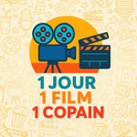Logo of the podcast 1Jour1Film1Copain Podcast 1Jour1Film1Copain