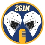 Logo of the podcast 2 Goalies 1 Mic Podcast 2 Goalies 1 Mic