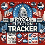 Logo of the podcast 2024 Election Tracker - US President Podcast 2024 Election Tracker - US President