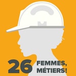 Logo of the podcast 26 femmes 26 métiers Podcast 26 femmes 26 métiers