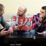 Logo of the podcast 3 guys 1 table Podcast 3 guys 1 table