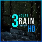 Logo of the podcast 3 HOURS RAIN THUNDER | NIGHT RELAX | SLEEP Podcast 3 HOURS RAIN THUNDER | NIGHT RELAX | SLEEP