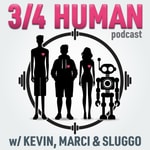 Logo of the podcast 3/4 Human Podcast 3/4 Human