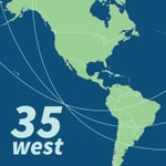 Logo of the podcast 35 West Podcast 35 West