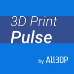 Logo of the podcast 3D Print Pulse by All3DP Podcast 3D Print Pulse by All3DP