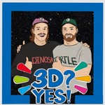 Logo of the podcast 3D? Yes! Podcast 3D? Yes!