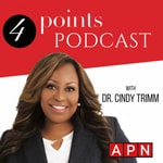 Logo of the podcast 4 Points Podcast with Dr. Cindy Trimm Missing podcast logo