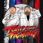 Logo of the podcast 40 & FIGHTING Podcast 40 & FIGHTING