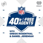 Logo of the podcast 40s and Free Agents: NFL Draft Season
