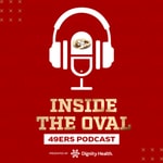 Logo of the podcast 49ers: Inside the Oval Podcast 49ers: Inside the Oval