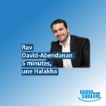 Logo of the podcast 5 minutes, une Halakha Podcast 5 minutes, une Halakha