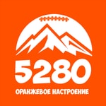 Logo of the podcast 5280. Orange Mood Podcast 5280. Orange Mood