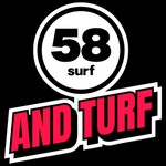 Logo of the podcast 58 Surf and Turf Podcast 58 Surf and Turf