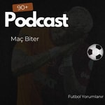 Logo of the podcast 90+ Podcast Missing podcast logo