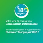 Logo of the podcast à 180° Podcast à 180°