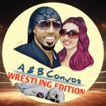 Logo of the podcast A&B Convos Wrestling Podcast A&B Convos Wrestling