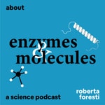 Logo of the podcast about enzymes & molecules Podcast about enzymes & molecules