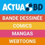 Logo of the podcast ACTUABD - bande dessinée, manga, comics, webtoons, livres, BD Podcast ACTUABD - bande dessinée, manga, comics, webtoons, livres, BD
