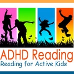 Logo of the podcast ADHD Reading: Reading for Active Kids Podcast ADHD Reading: Reading for Active Kids