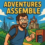 Logo of the podcast Adventures Assemble Podcast Adventures Assemble