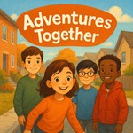 Logo of the podcast Adventures Together: Kids Discovery Adventures Missing podcast logo