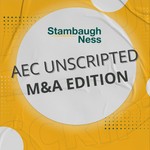Logo of the podcast AEC Unscripted: M&A Edition Podcast AEC Unscripted: M&A Edition