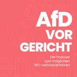 AfD vor Gericht - Der Podcast zum möglichen AfD-Verbotsverfahren Podcast AfD vor Gericht - Der Podcast zum möglichen AfD-Verbotsverfahren