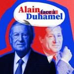 Logo of the podcast Alain face à Duhamel Podcast Alain face à Duhamel