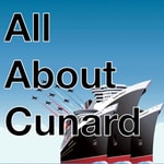 Logo of the podcast All About Cunard Podcast All About Cunard