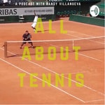 Logo of the podcast All About Tennis: Podcast with Randy Villanueva 