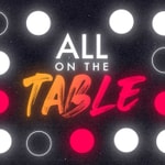 Logo of the podcast All on the table, tennis talk like never before