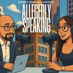 Logo of the podcast Allegedly Speaking Missing podcast logo