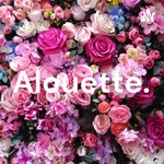 Logo of the podcast Alouette. Podcast Alouette.