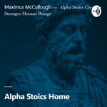 Logo of the podcast Alpha Stoic Podcast Alpha Stoic