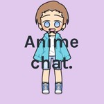 Logo of the podcast Anime chat. Podcast Anime chat.