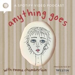 Logo of the podcast anything goes with emma chamberlain