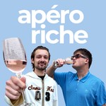 Logo of the podcast apéro riche Podcast apéro riche