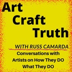 Logo of the podcast Art Craft Truth with Russ Camarda Missing podcast logo