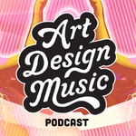 Logo of the podcast Art Design Music Podcast Art Design Music