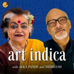 Logo of the podcast Art Indica with Alka Pande and Nidheesh Podcast Art Indica with Alka Pande and Nidheesh