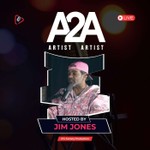 Logo of the podcast "Artist 2 Artist" hosted by Jim Jones Podcast "Artist 2 Artist" hosted by Jim Jones