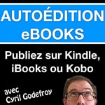 Logo of the podcast Autoédition ebooks Missing podcast logo