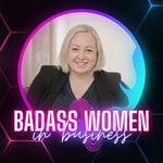 Logo of the podcast Bad-Ass Women In Business Podcast Bad-Ass Women In Business