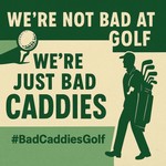 Logo of the podcast Bad Caddies Podcast Bad Caddies