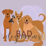 Logo of the podcast Bad Dog Moms Podcast Bad Dog Moms